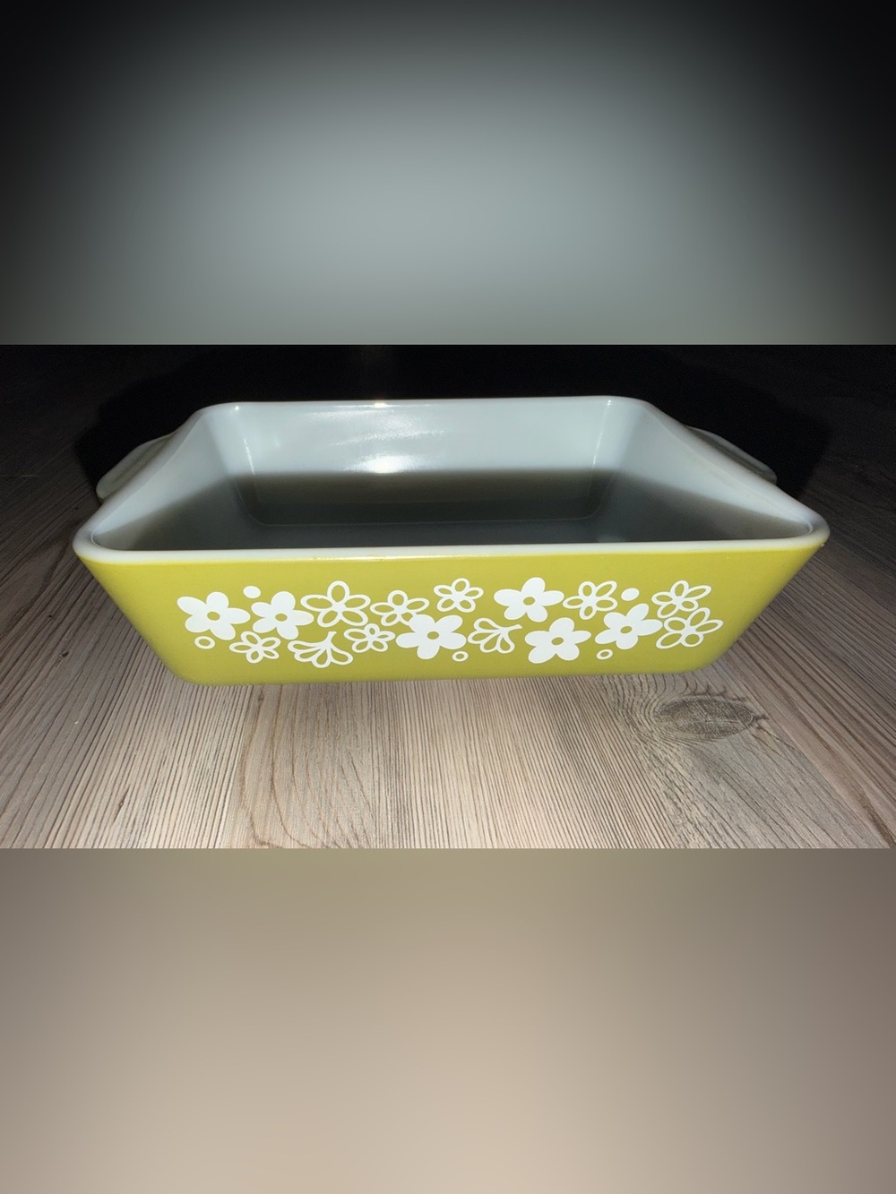 Vintage 1970s Pyrex Spring Blossom Crazy Daisy 0503 1 1/2 QT Dish - Picture 5 of 8